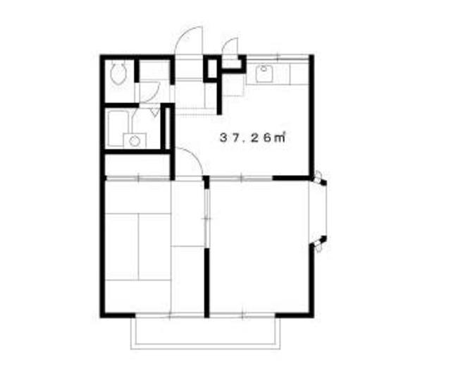 エステートSK2の間取り