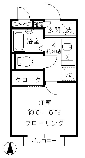 ＧＲＡＣＥ若宮の間取り
