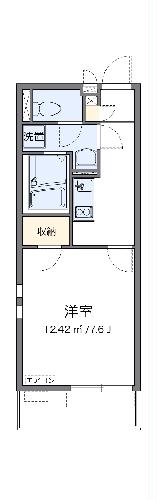 クレイノサンライズⅢの間取り