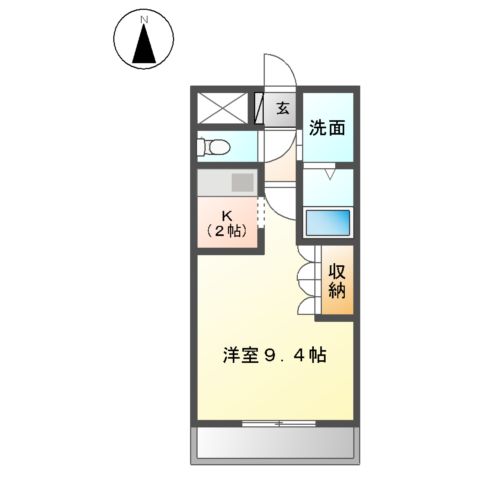 エバープレイスⅡの間取り