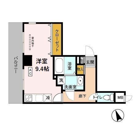 アルカータ壽 (住居部分)の間取り