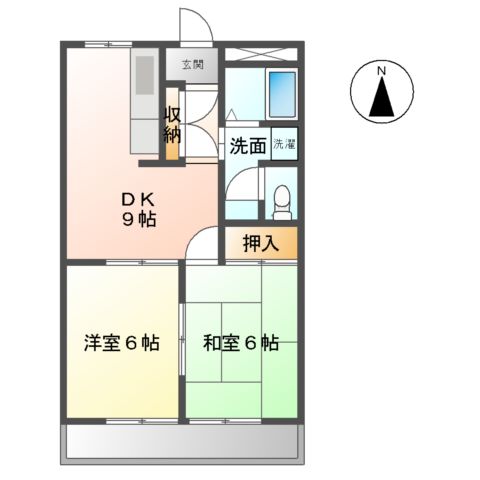 レッドウィングの間取り
