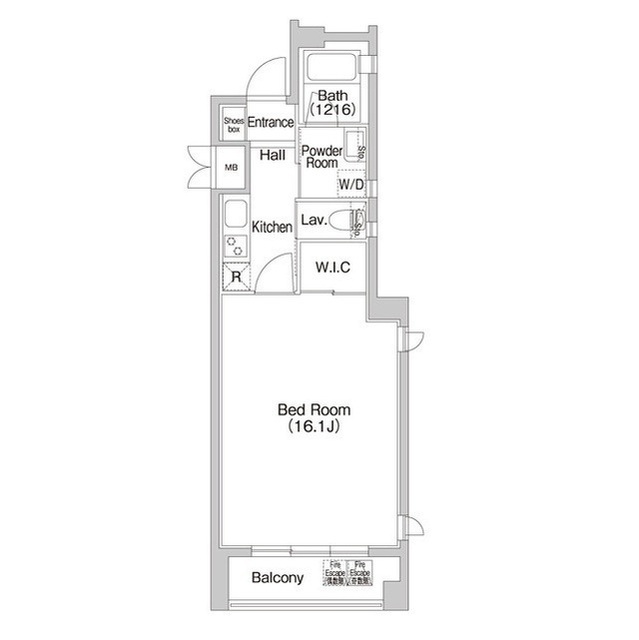 コンフォリア大森町の間取り