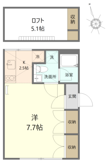 new palcourtの間取り