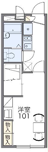 レオパレス久末の間取り