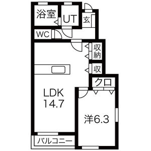 ニューメゾンⅡの間取り