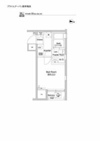 プライムアーバン西早稲田の間取り