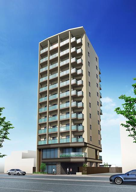 ラテスト白金台の外観