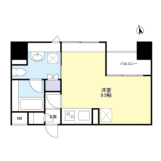 グランカーサ新宿御苑の間取り