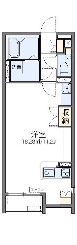 レオネクストコンフォート刀根山の間取り