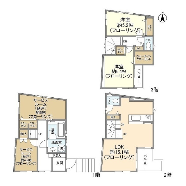 Kolet南行徳の間取り