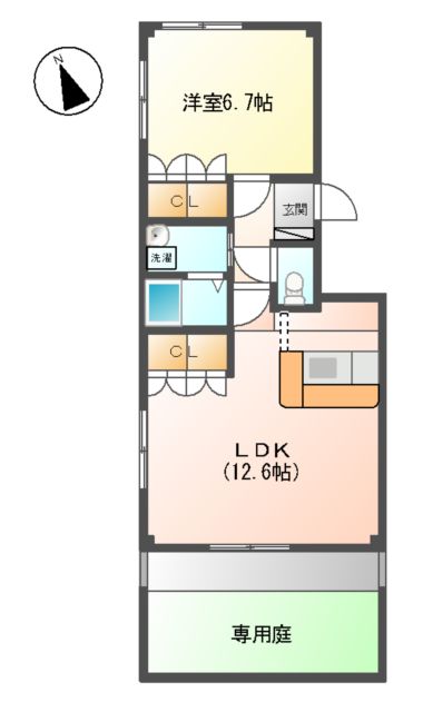 カメリアコートの間取り