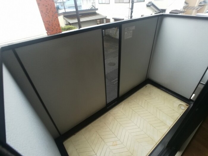 12/28 バルコニー