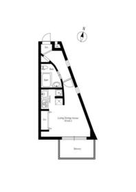 ラグジュアリーアパートメント森下の間取り