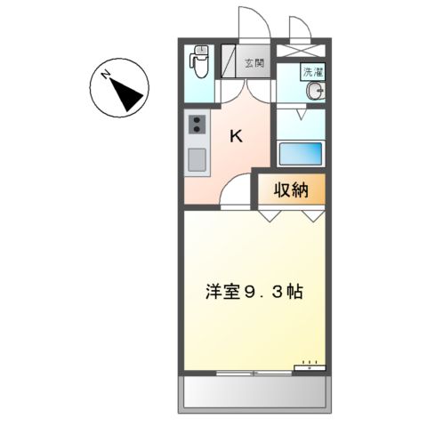 リバーサイド都の間取り