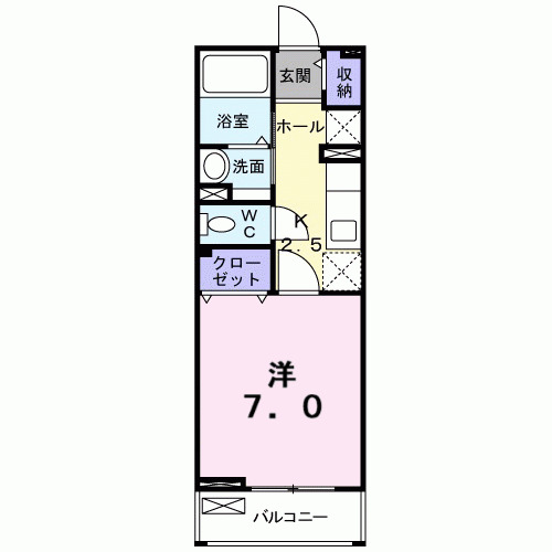 グランジェルメDⅡの間取り