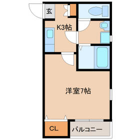 クレフラスト前ヶ崎の間取り