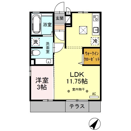 リヴェールの間取り