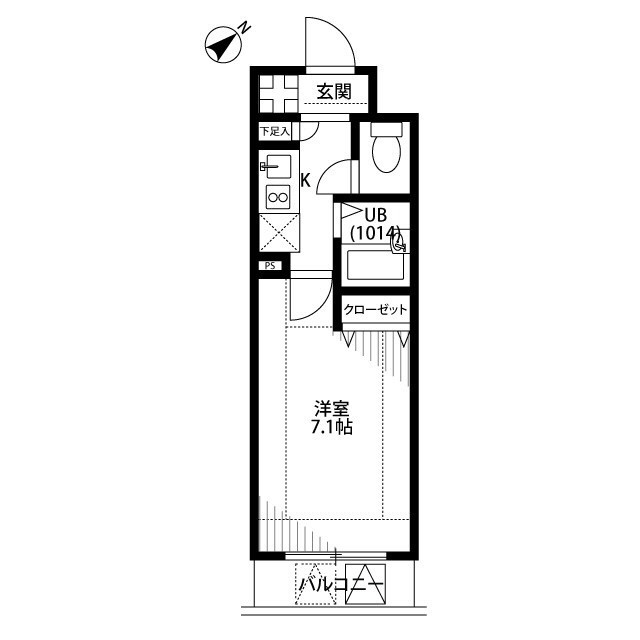 プレール日本橋三越前の間取り