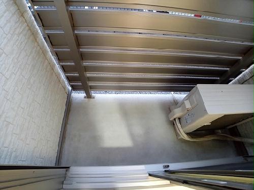 11/23 バルコニー