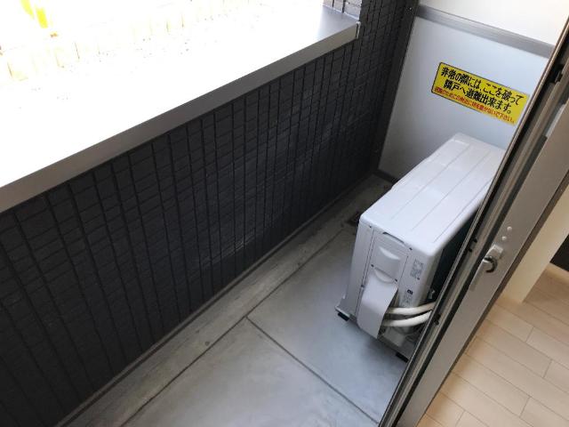 12/18 バルコニー