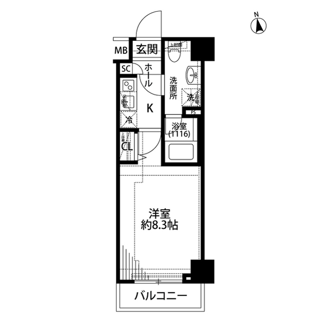 プレール・ドゥーク練馬中村橋の間取り