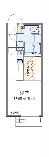 レオネクスト輝の間取り
