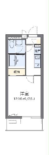 クレイノ浪華Ⅵの間取り