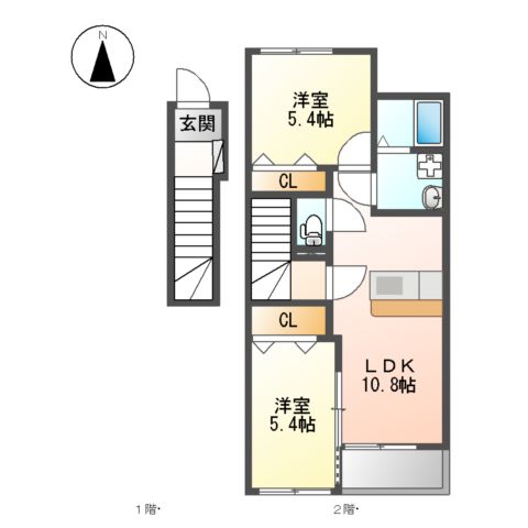 アーバンハウス・TⅥの間取り