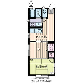 アムス柴田の間取り
