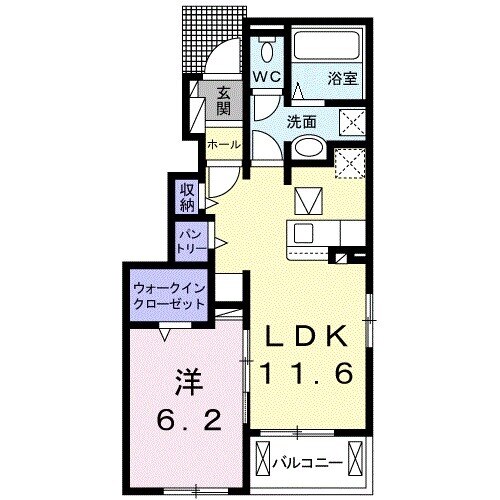 フリーデの間取り