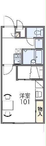 レオパレスJOYの間取り