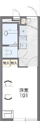 レオパレスホープの間取り