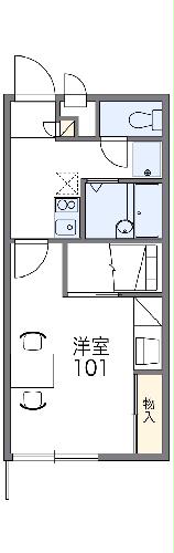 レオパレススタリオンの間取り