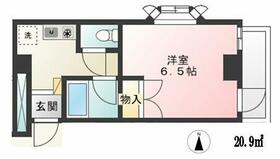 宮町の完工年月(1994年8月)築の賃貸マンションの間取り