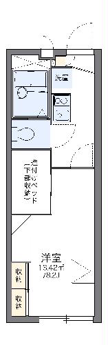 レオパレスコスモの間取り