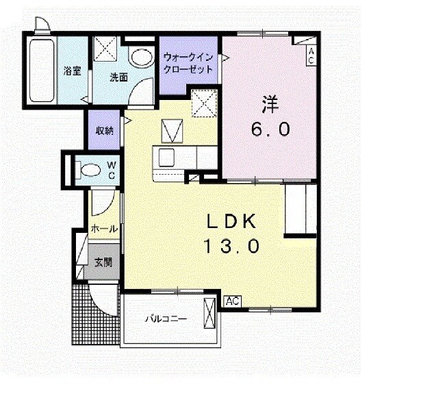 ブライトテラスの間取り