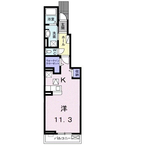 エリタージュ スルガの間取り