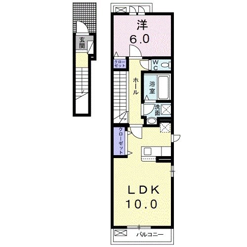 エリタージュ スルガの間取り