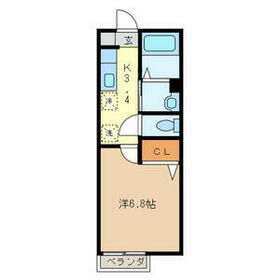 栗原ハイツAの間取り