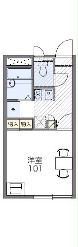 レオパレスアカデミアの間取り