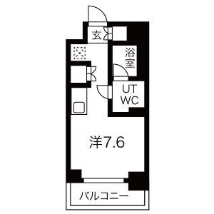 クラリッサ 横浜 アレッタの間取り