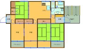 総合不動産建設ビルの間取り