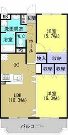 Y&MアグリザードⅡの間取り