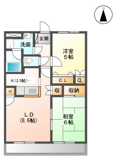 シャンテクレアの間取り