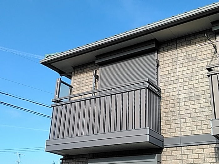 12/21 バルコニー
