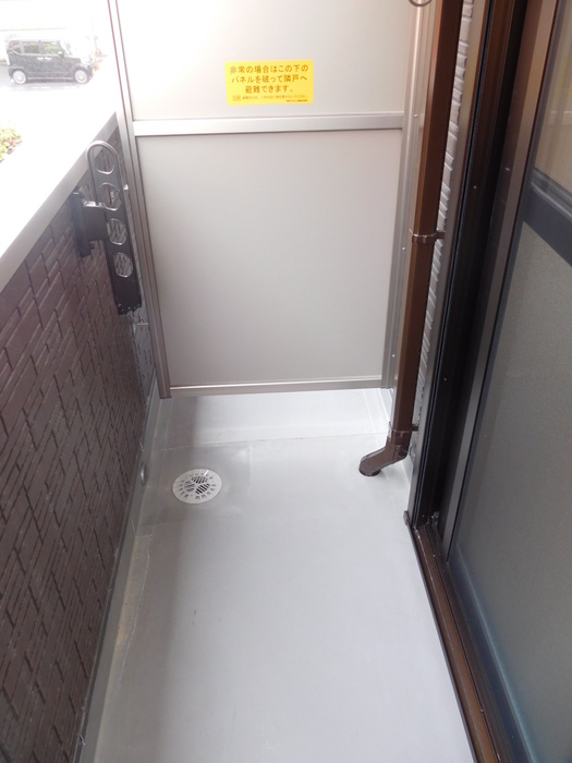 12/22 バルコニー