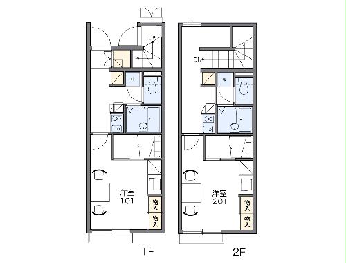 レオパレスグランシャリオ Aの間取り