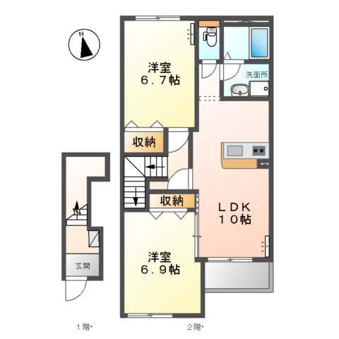 アンダンテの間取り