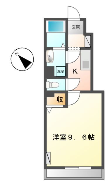 エクセレント南柏の間取り